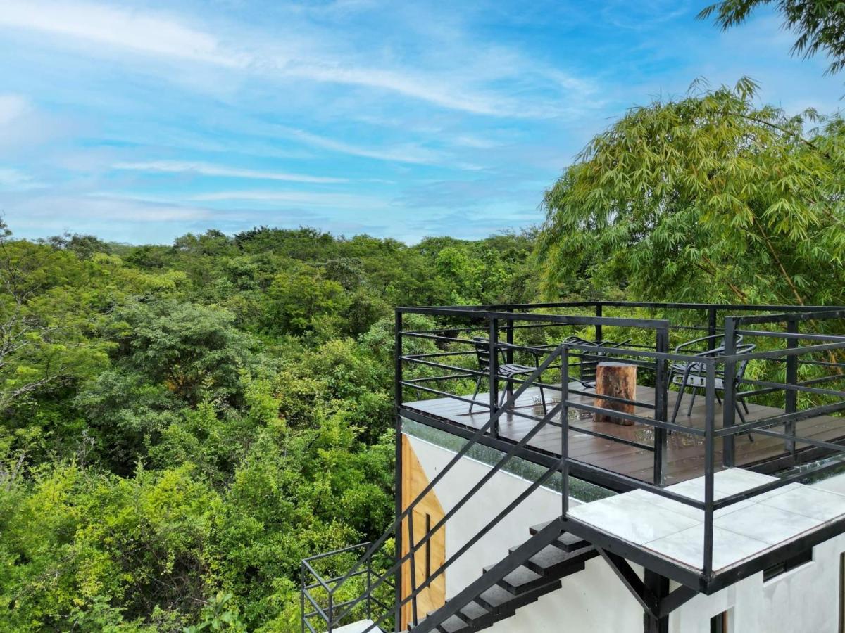 Antema Lodge Secteur Tamarindo, Piscine, Yoga, Gym, Jungle Et Paix Exterior foto